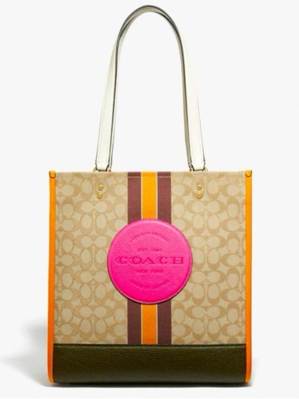 Coach Dempsey Tote with matching wallet